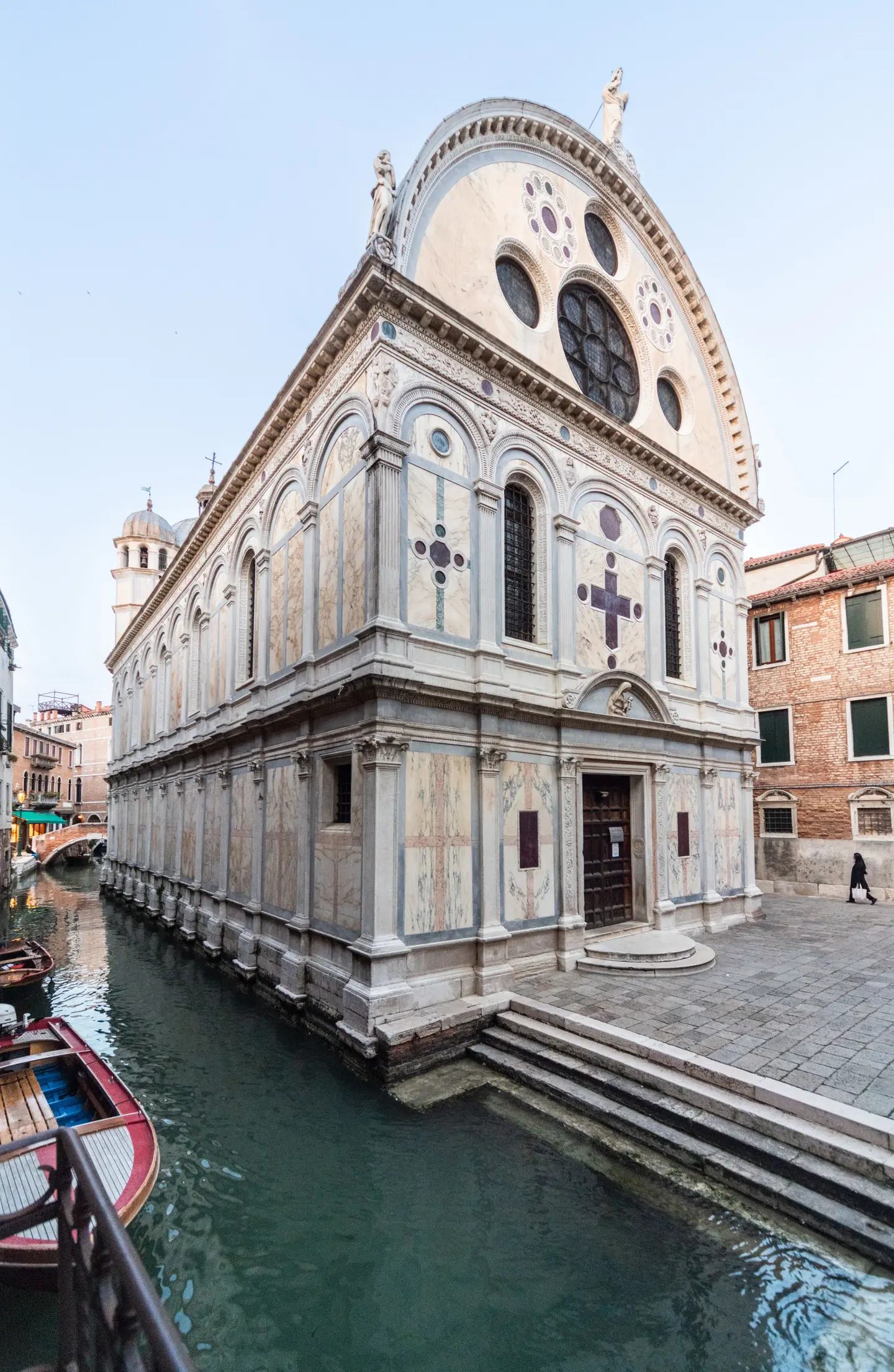 Santa Maria dei Miracoli seen from the palazzo window